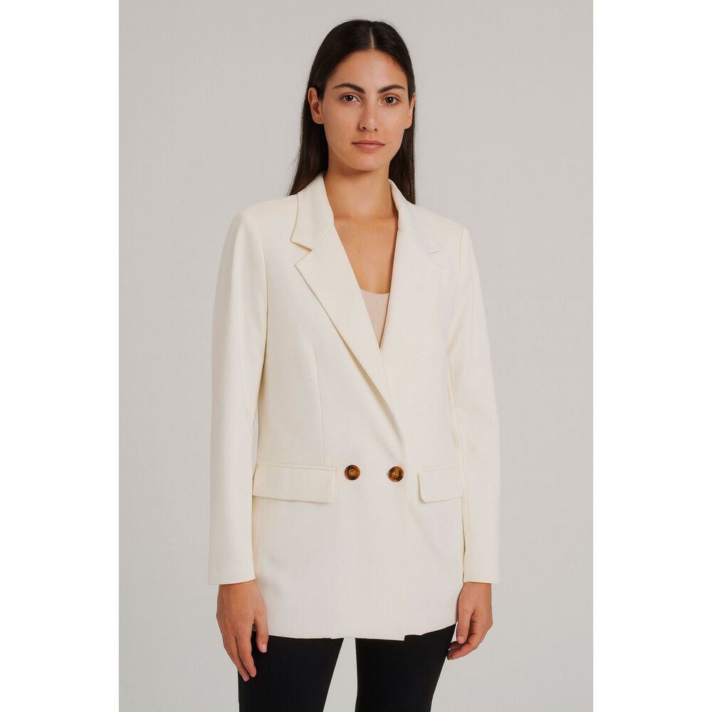 WAVERLY GREY Oversized Blazer White‎ Small